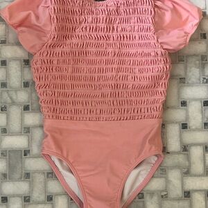 Pink Kids Swim One Piece